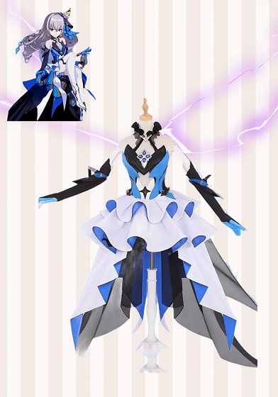 Honkai Impact 3rd  Herrscher of Reason Bronya Zaychik Cosplay Costume