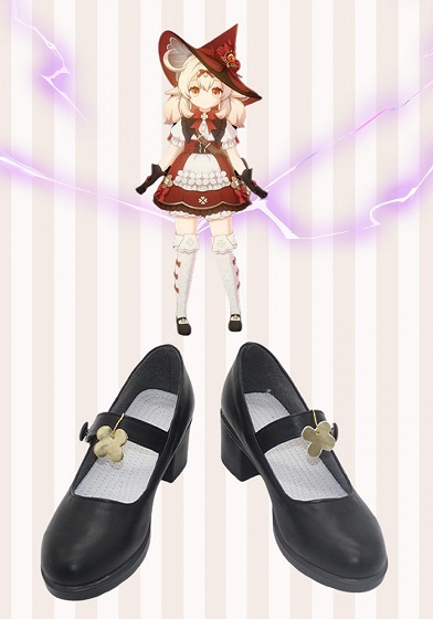 Genshin Impact Klee Skin Blossoming Starlight Outfit Cosplay Shoes