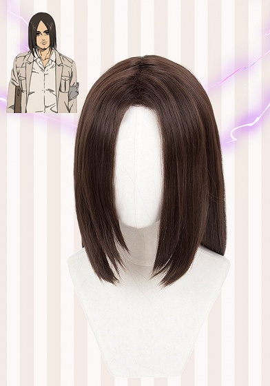 Attack on Titan Eren Yeager Brown Cosplay Wig