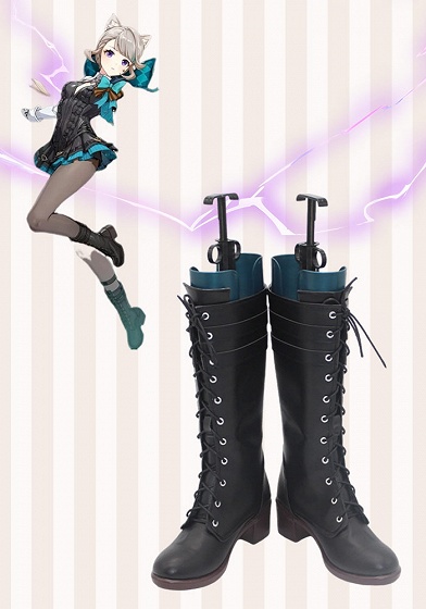 Genshin Impact Lynette Cosplay Shoes