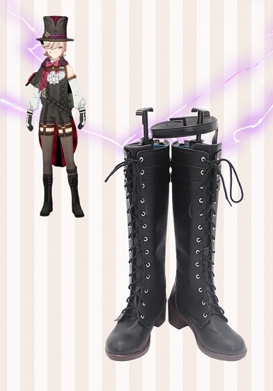 Genshin Impact Lyney Cosplay Shoes