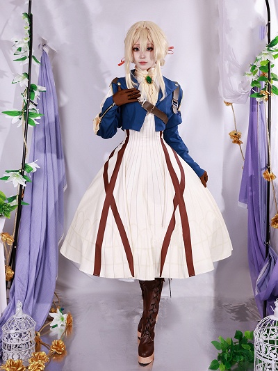 Violet Evergarden Violet Evergarden Cosplay Costume