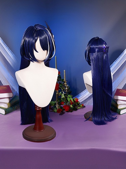Honkai: Star Rail Acheron Purple Cosplay Wig