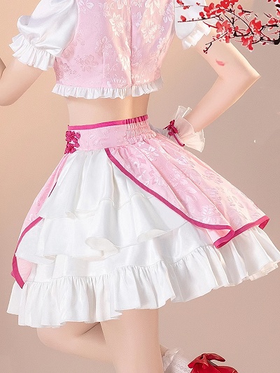 Puella Magi Madoka Magica Madoka Kaname Cheongsam Cosplay Costume