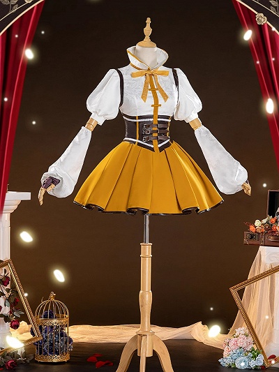 Puella Magi Madoka Magica  Mami Tomoe Cosplay Costume