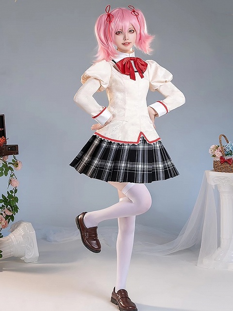 Puella Magi Madoka Magica Walpurgisnacht Rising  Madoka Kaname Cosplay Costume