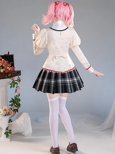 Puella Magi Madoka Magica Walpurgisnacht Rising  Madoka Kaname Cosplay Costume