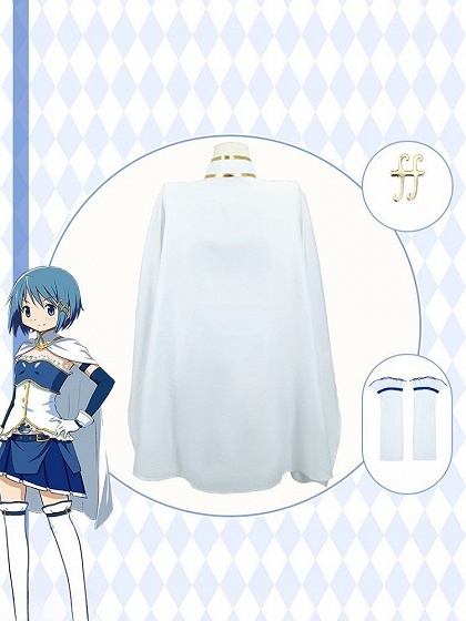 Puella Magi Madoka Magica Sayaka Miki Cosplay Costume