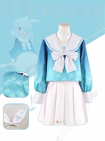 Blue Archive Arona Cosplay Costume