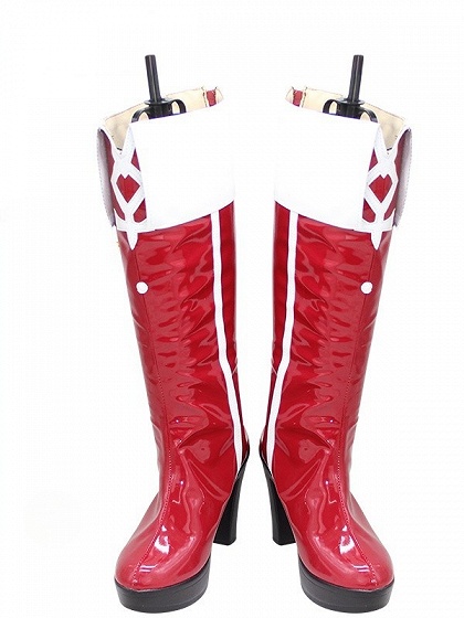 Puella Magi Madoka Magica Kyoko Sakura Cosplay Shoes