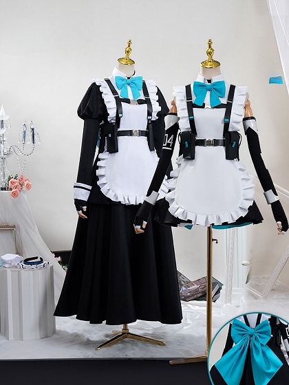 Blue Archive Asuma Toki Maid Cosplay Costume