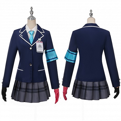 Blue Archive Kuromi Serika Cosplay Costume