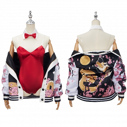 Blue Archive Mikamo Neru Bunny Girl Cosplay Costume