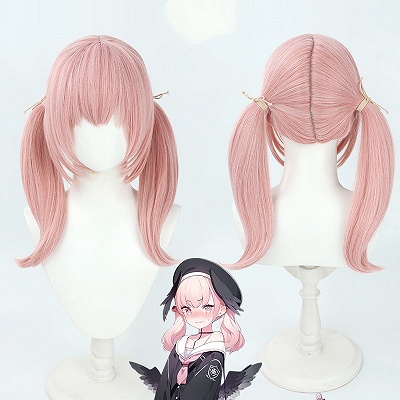 Blue Archive Shimoe Koharu Pink Cosplay Wig