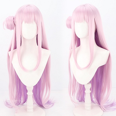 Blue Archive Misono Mika Pink Cosplay Wig