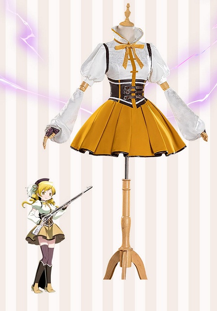Puella Magi Madoka Magica  Mami Tomoe Cosplay Costume