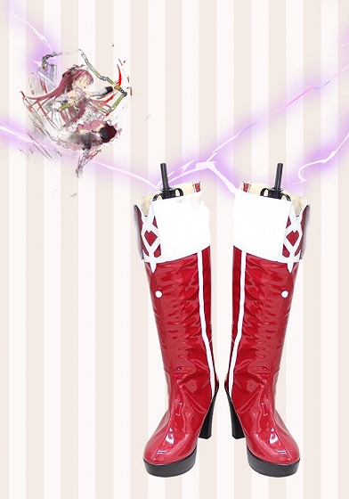 Puella Magi Madoka Magica Kyoko Sakura Cosplay Shoes