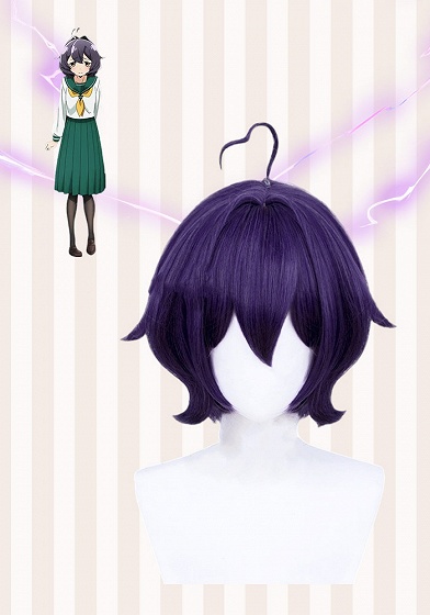 Gushing over Magical Girls Hiiragi Utena Purple Cosplay Wig