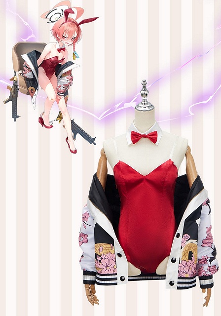 Blue Archive Mikamo Neru Bunny Girl Cosplay Costume