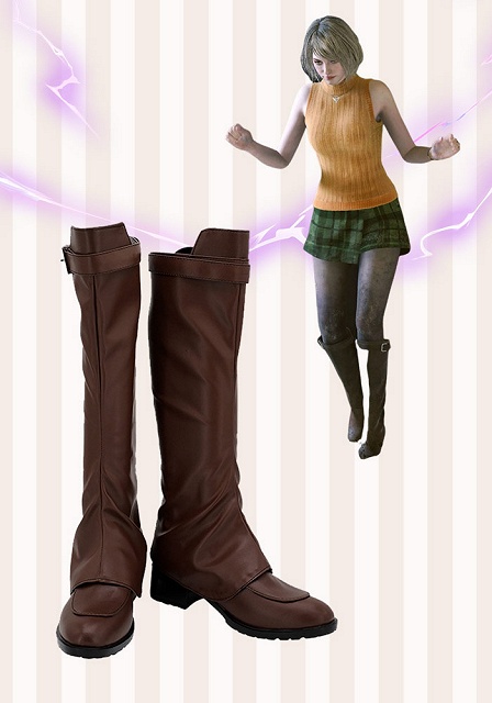 Resident Evil 4 Remake Ashley Graham Cosplay Shoes