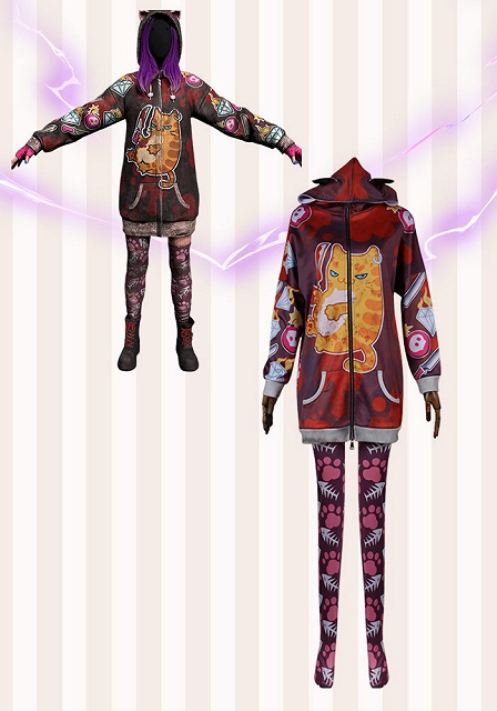 Dead by Daylight The Legion Susie Cat Hoodie Cosplay Costume