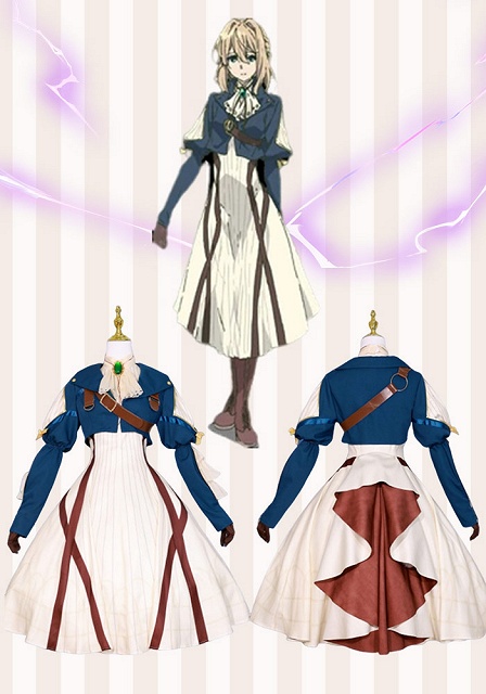 Violet Evergarden Violet Evergarden Cosplay Costume