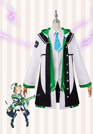Blue Archive Saiba Midori Cosplay Costume