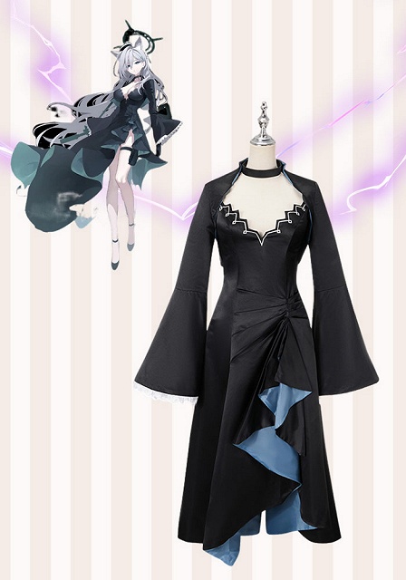 Blue Archive Shiroko Terror Cosplay Costume