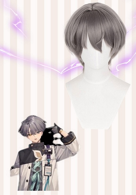 Reverse:1999 X Silver-Grey Cosplay Wig
