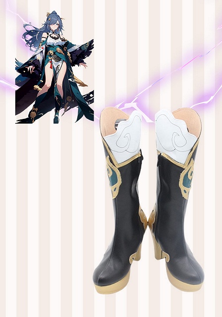 Honkai Impact 3rd Azure Empyrea Fu Hua Cosplay Shoes