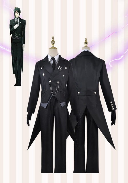 Black Butler Sebastian Michaelis Cosplay Costume