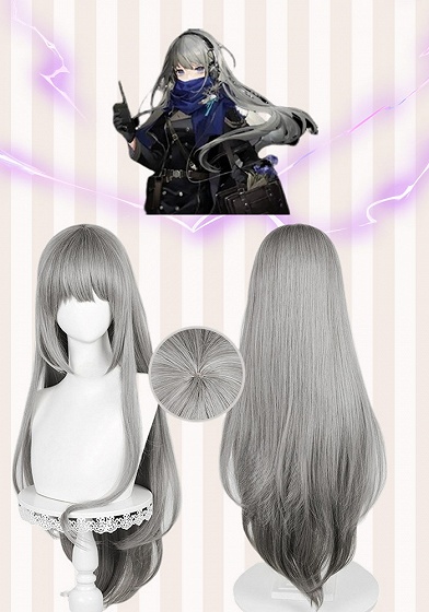Reverse:1999 Bkornblume Silver-Grey Cosplay Wig