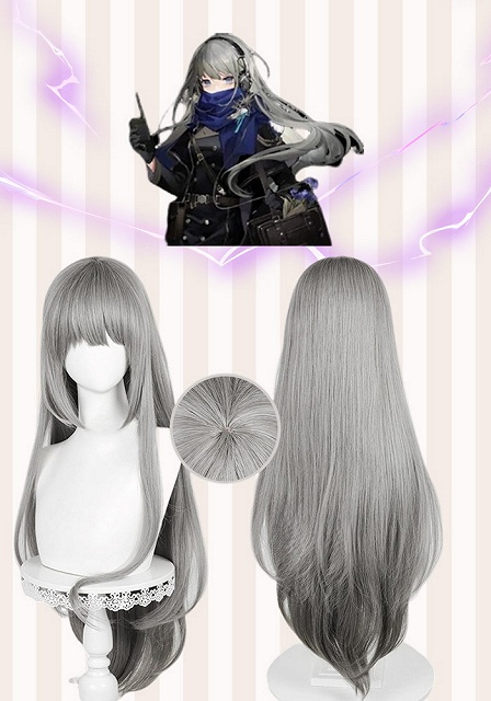 Reverse:1999 Bkornblume Silver-Grey Cosplay Wig