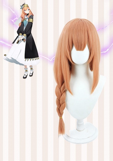 Blue Archive Iochi Mari Orange Cosplay Wig