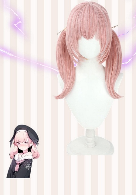 Blue Archive Shimoe Koharu Pink Cosplay Wig