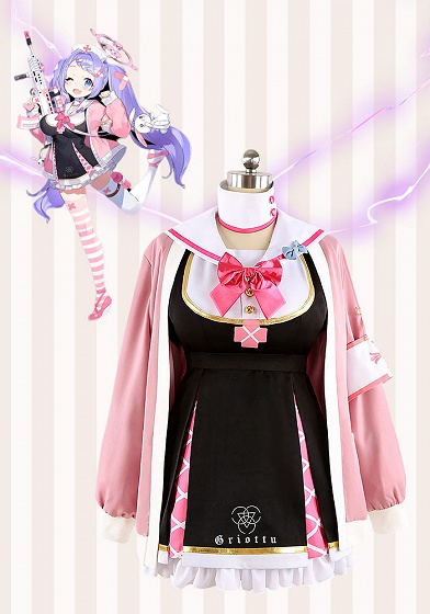 Blue Archive Asagao Hanae Cosplay Costume