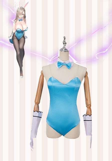  Blue Archive Ichinose Asuna  Bunny Girl Cosplay Costume