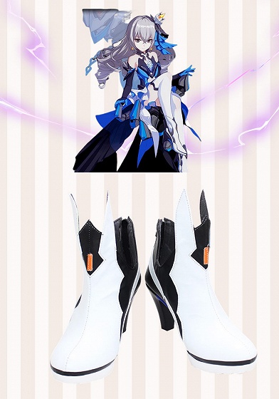 Honkai Impact 3rd  Herrscher of Reason Bronya Zaychik Cosplay Shoes