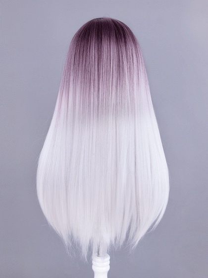 Path to Nowhere Shalom Reddish to White Ombre Cosplay Wig