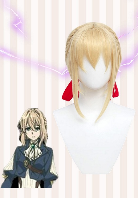 Violet Evergarden Violet Evergarden Blonde Cosplay Wig