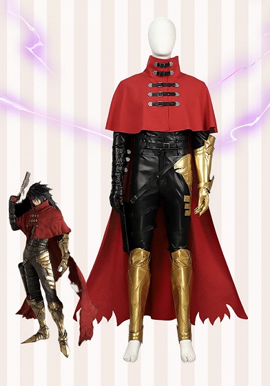 Final Fantasy VII Vincent Valentine Cosplay Costume
