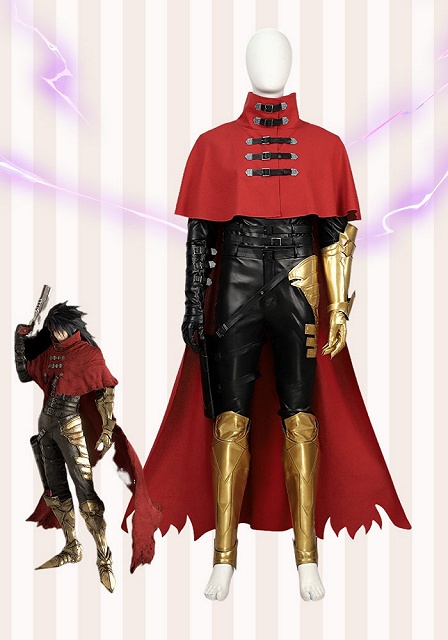 Final Fantasy VII Vincent Valentine Cosplay Costume