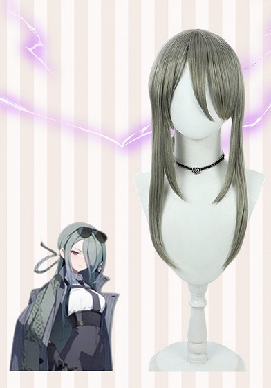 Blue Archive Konoe Mina Green Cosplay Wig