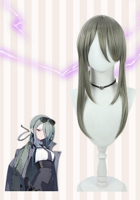 Blue Archive Konoe Mina Green Cosplay Wig