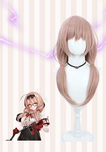 Blue Archive Hinomiya Chinatsu  Pink Cosplay Wig
