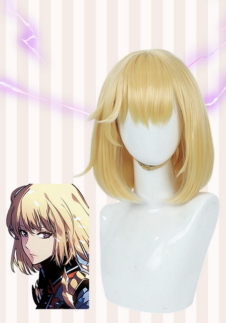 Solo Leveling Shizuku Kousaka Cha Hae-in  Blonde Cosplay Wig