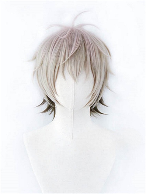 NU: Carnival Galactic Mist Eiden Silver to Black Ombre Cosplay Wig
