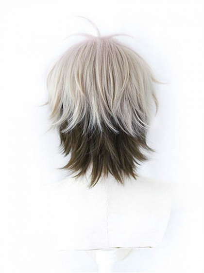 NU: Carnival Galactic Mist Eiden Silver to Black Ombre Cosplay Wig