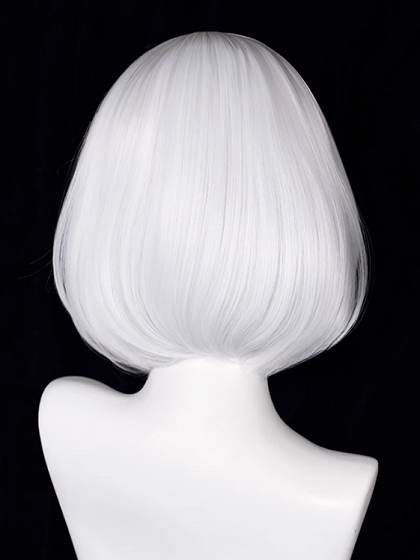 Nier: Automata 2B Yorha No. 2 Type B White Cosplay Wig