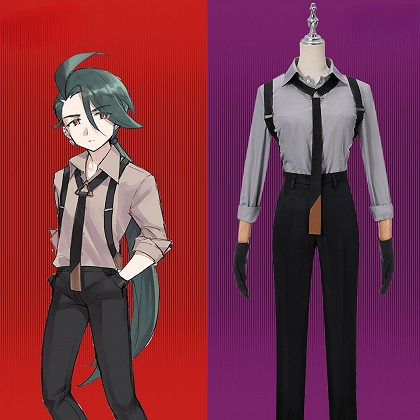 Pokemon Scarlet and Violet Rika Cosplay Costume 